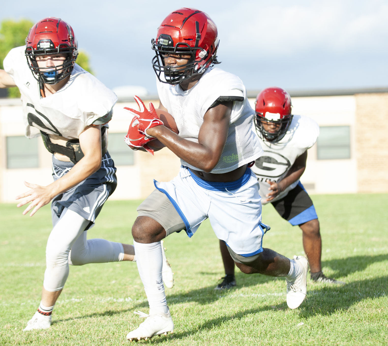 Granite City football practice
